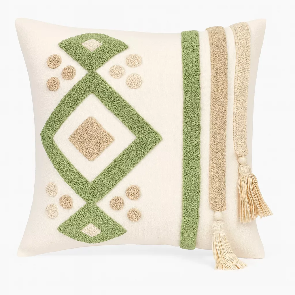 Housse de Coussin "Oasis Texturée"