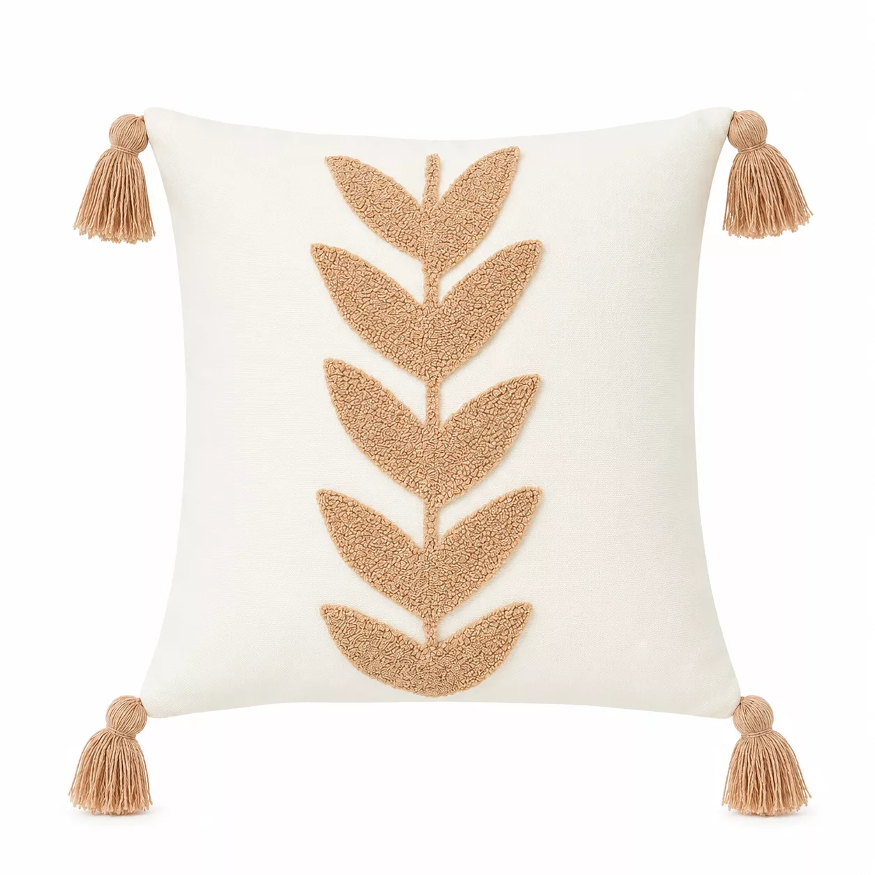 Coussin "Feuille Douceur"