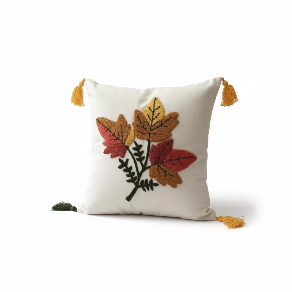 Coussin "Feuilles d’Automne"