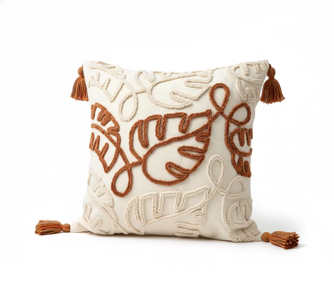 Coussin "Jungle Bohème"