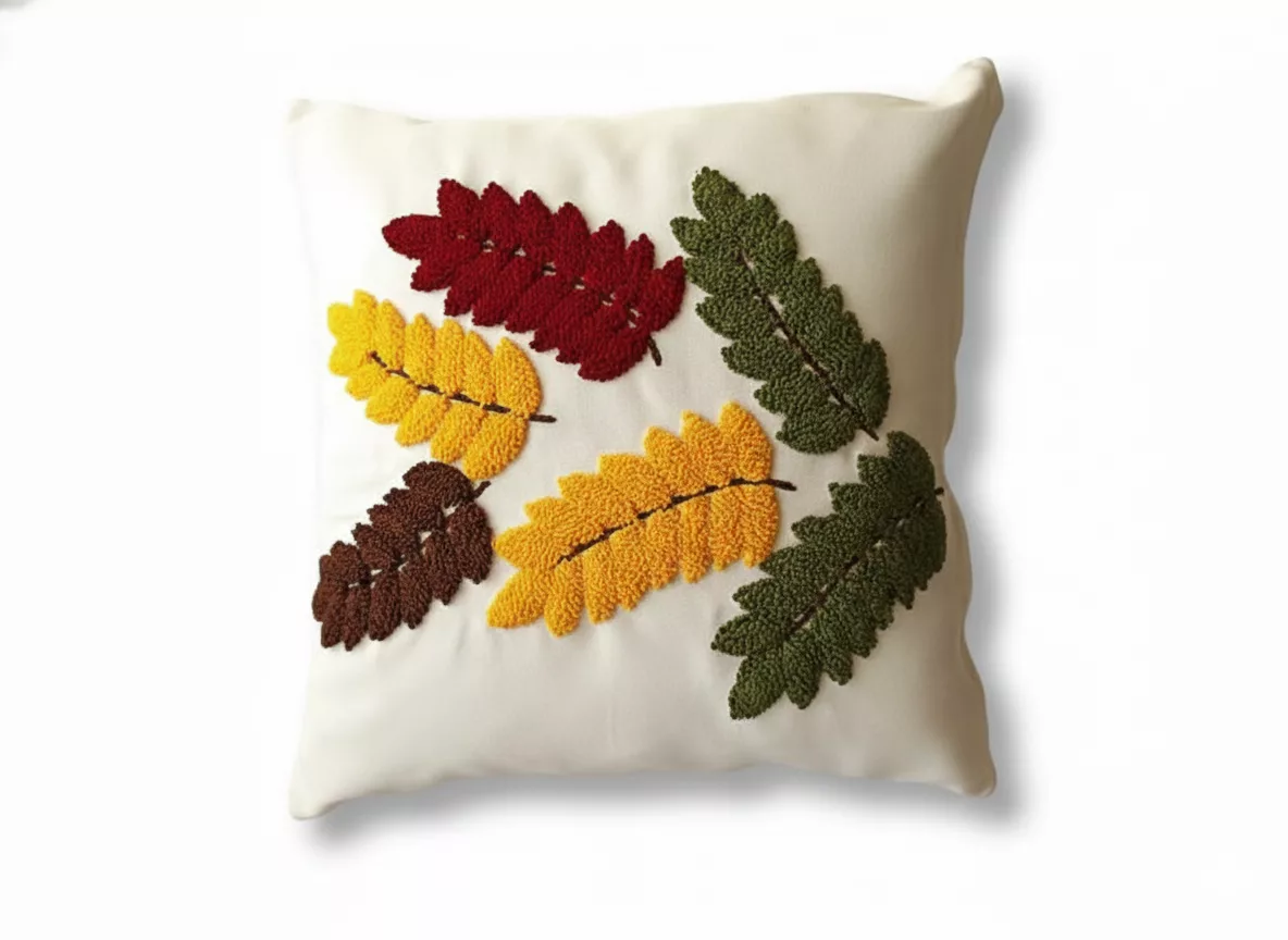 Coussin "Éclats d’Automne"