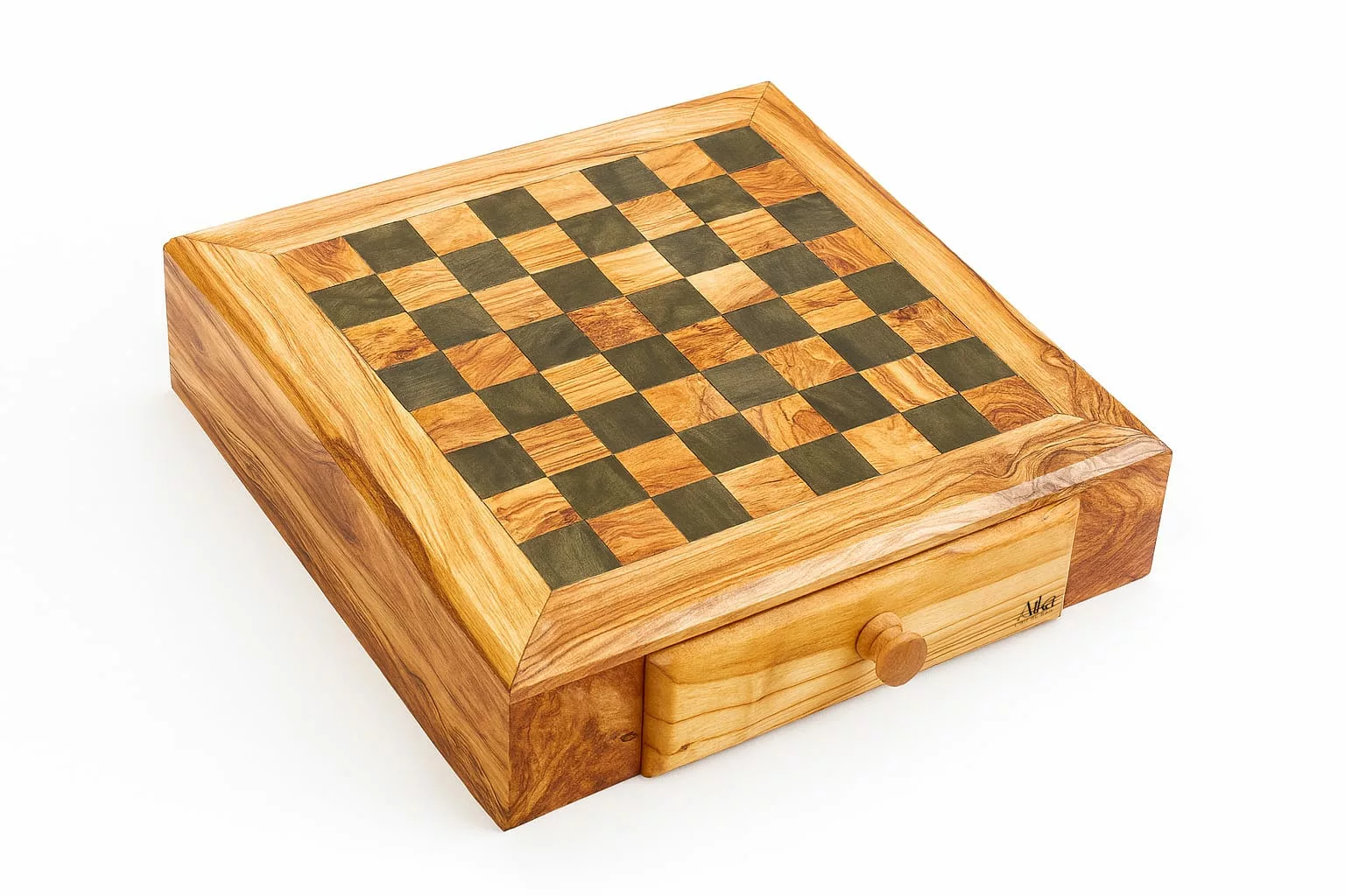 Jeu d’échecs en bois d’olivier 02 – Image 3
