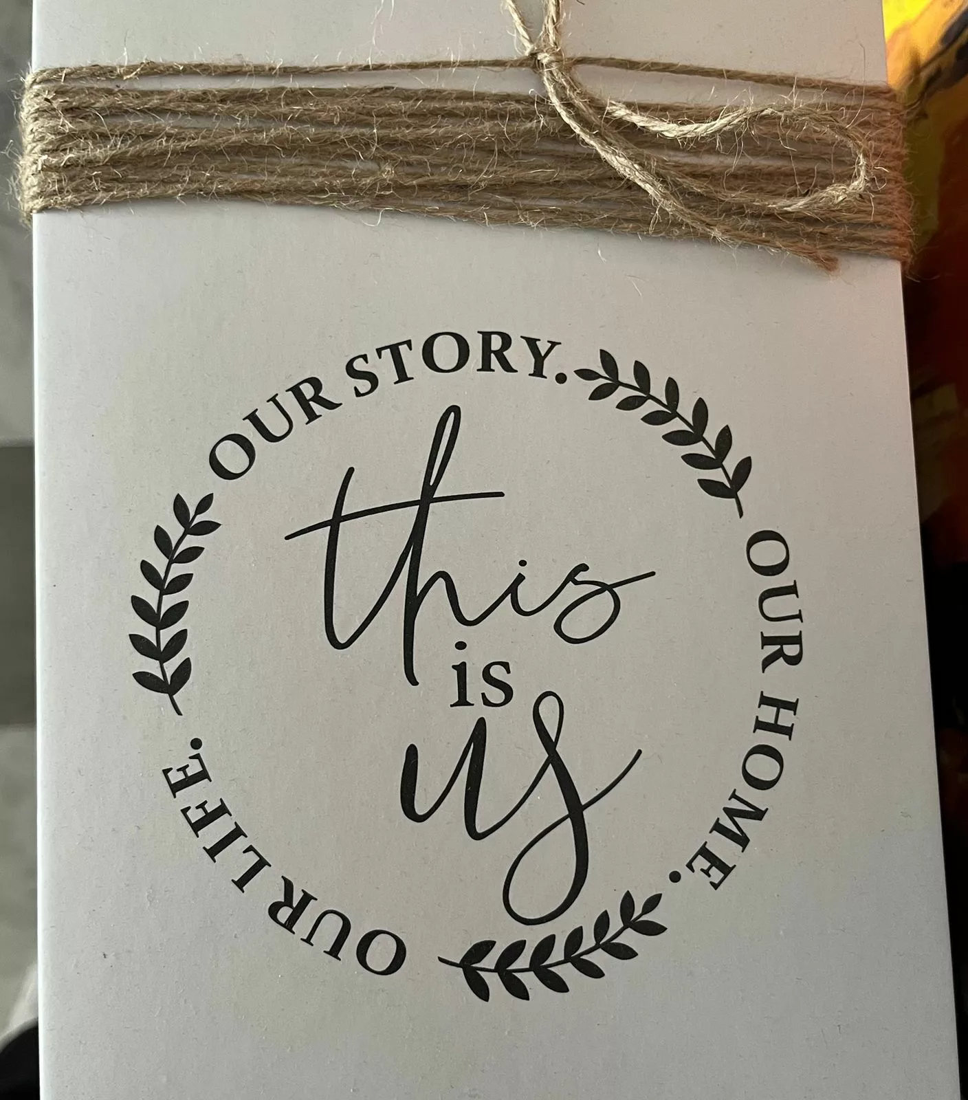 Trio de livres décoratifs "Our Home – Our Life – Our Story" – Image 6