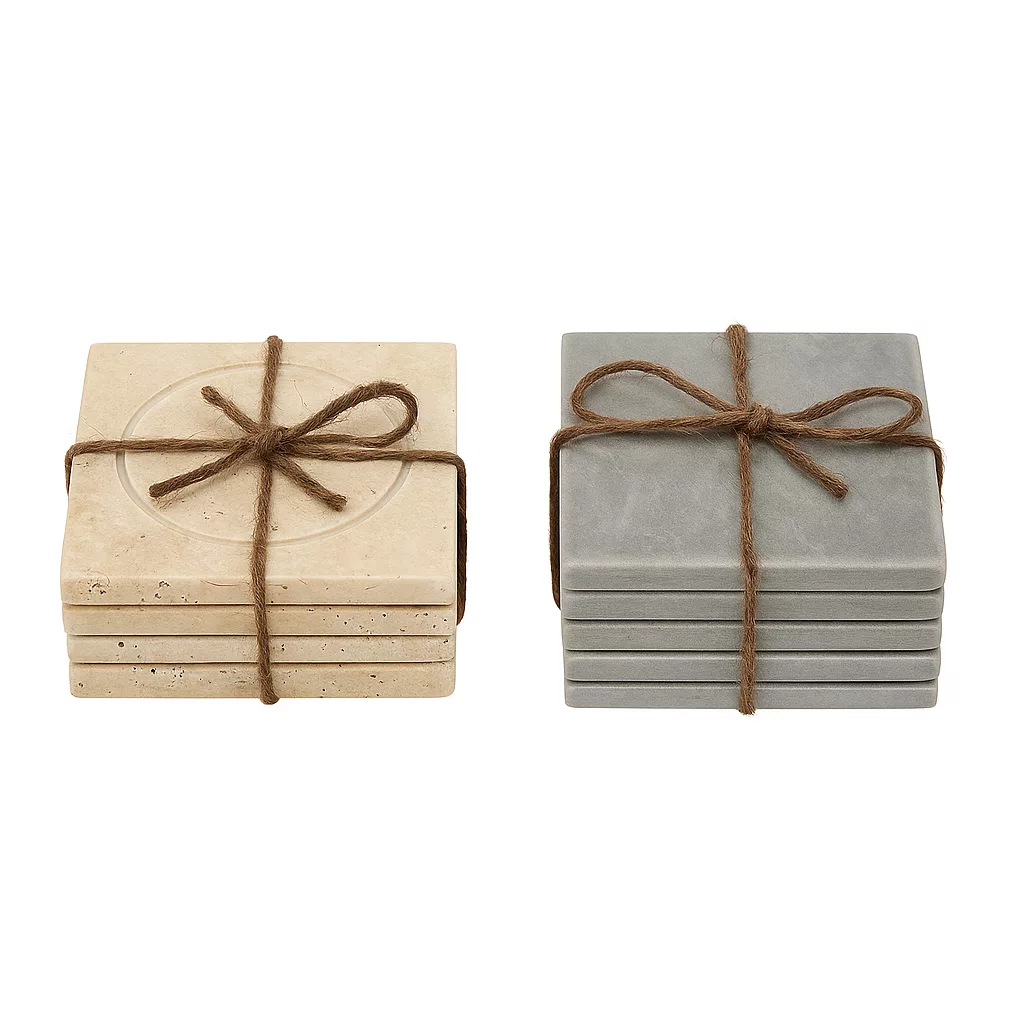 Sous-tasses en marbre