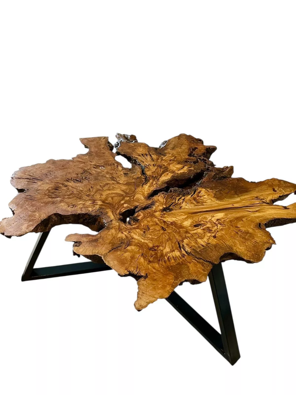 Sauvage- Table basse bois brut