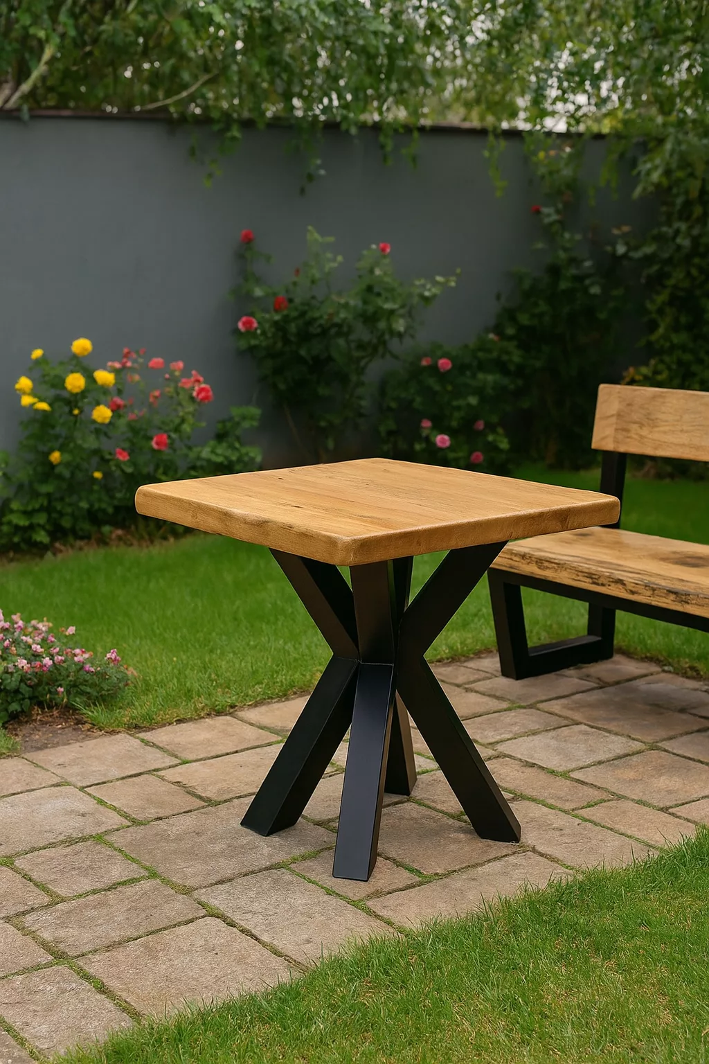 Table carré loft – Image 2