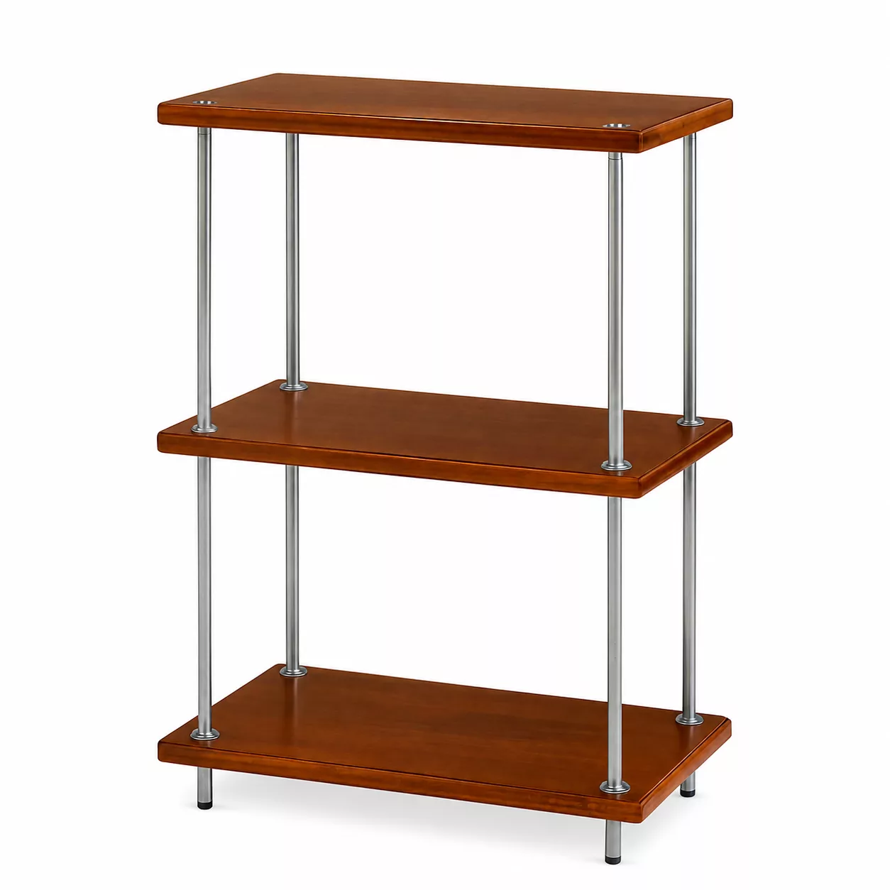 Étagère 3 niveaux bois et métal – style moderne