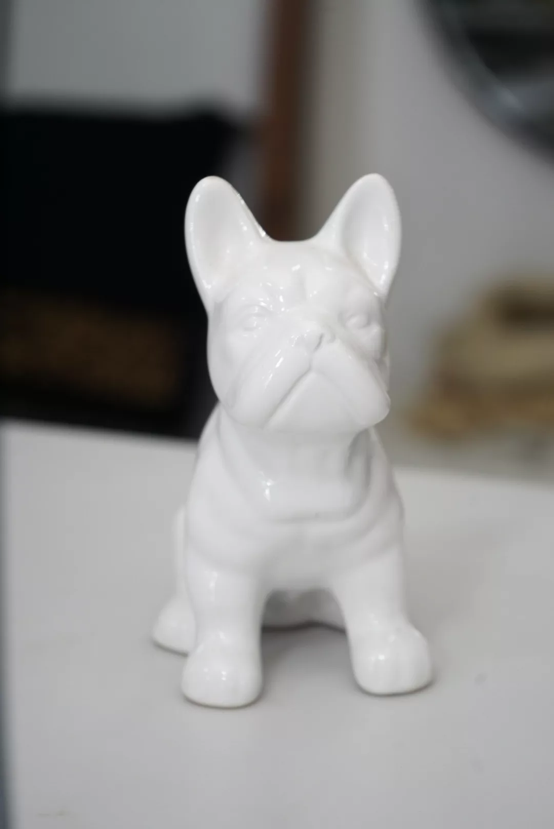 Statuette Bulldog décorative – couleur uni – Image 11