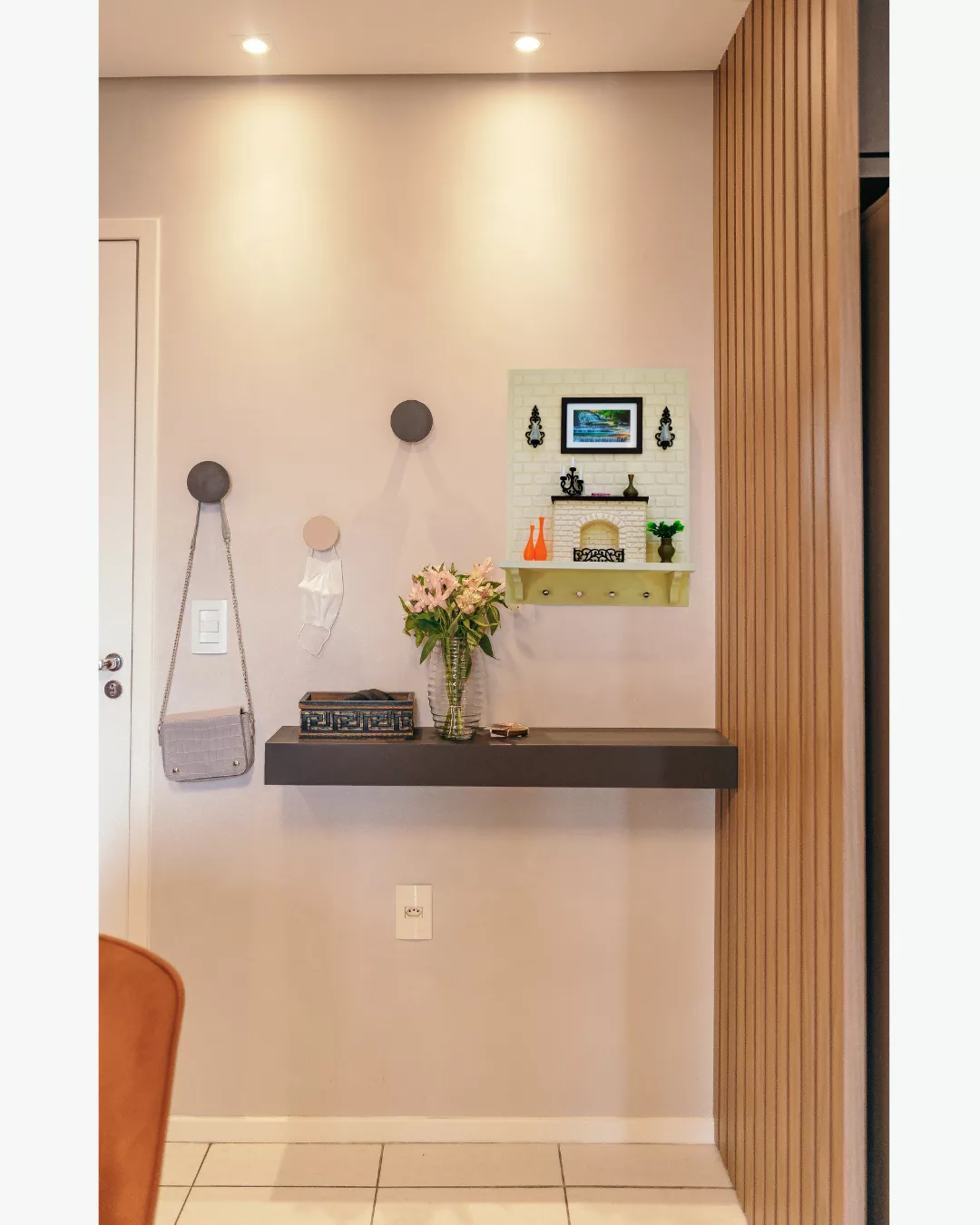 Porte-Clés Mural Design Cheminée – Image 2