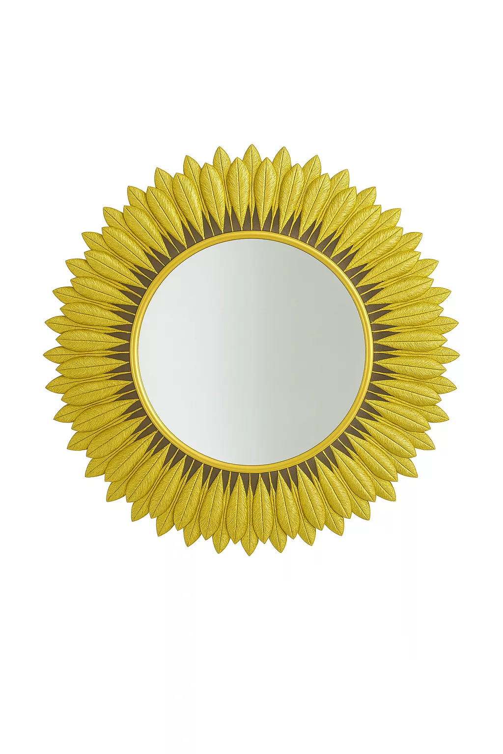 Miroir Soleil Doré