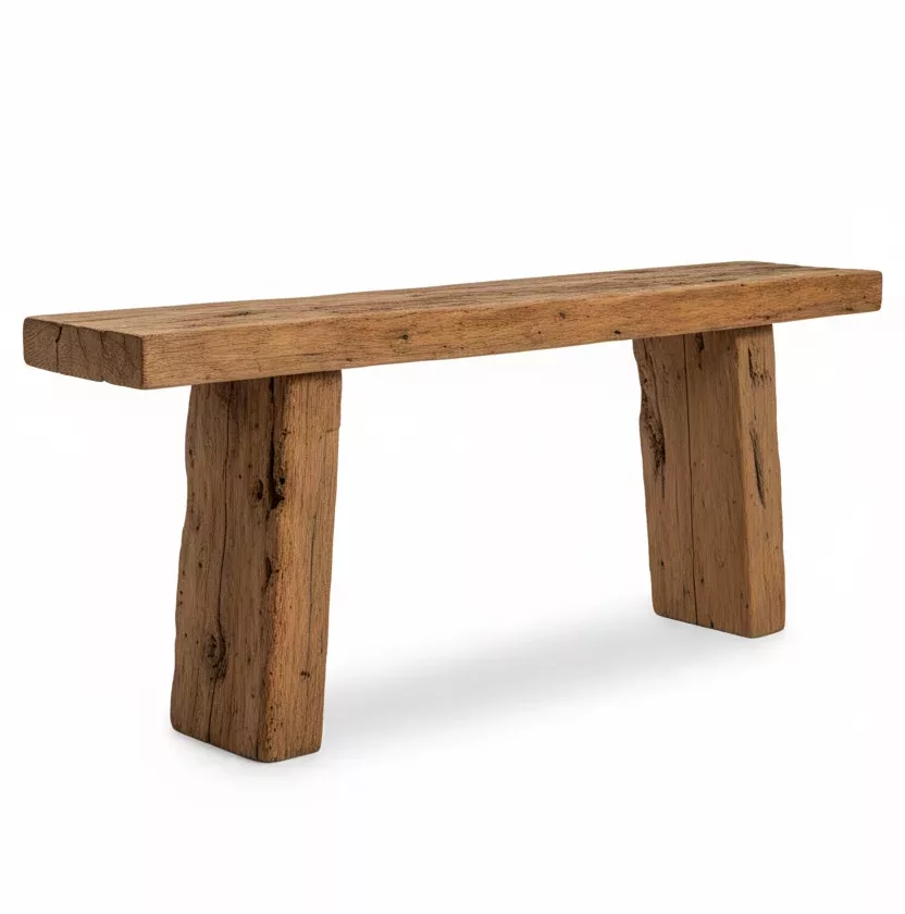 Console en Bois de chêne – Élégance Naturelle & Raffinement Intemporel