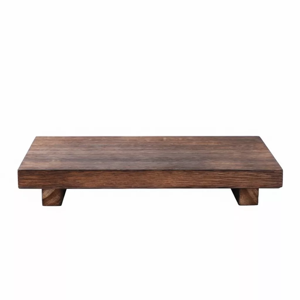 Table Basse en Bois Rouge en Tunisie