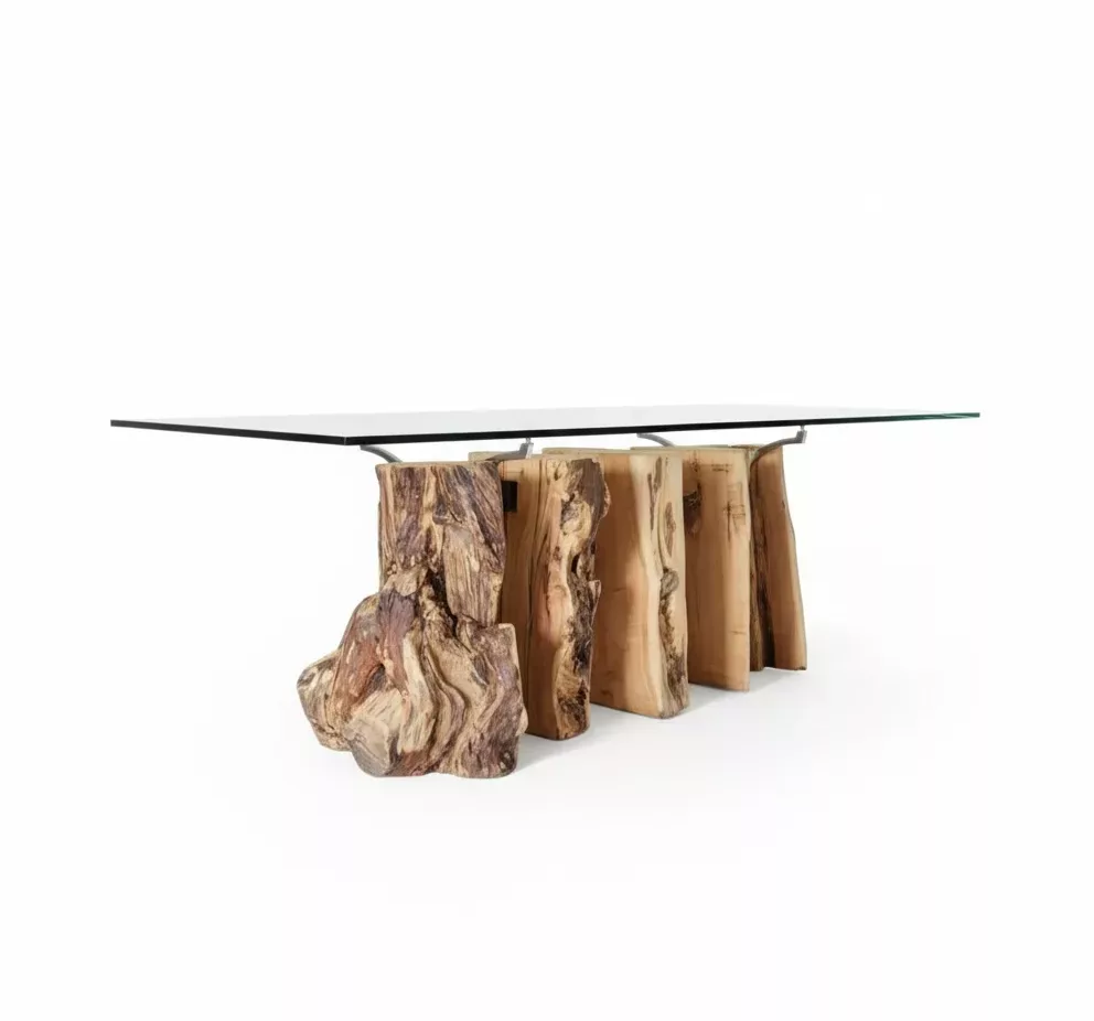 Table de Salle à Manger Asymétrique – Collection "Zitoun & Equalatus"