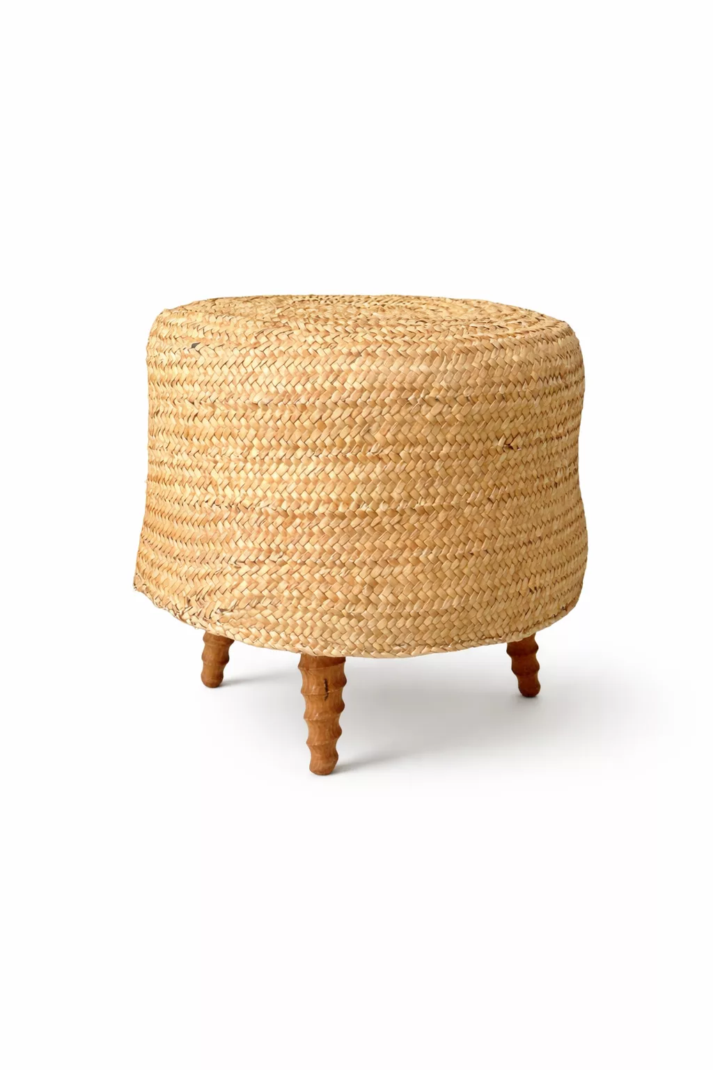 Tabouret Artisanal en jute naturel