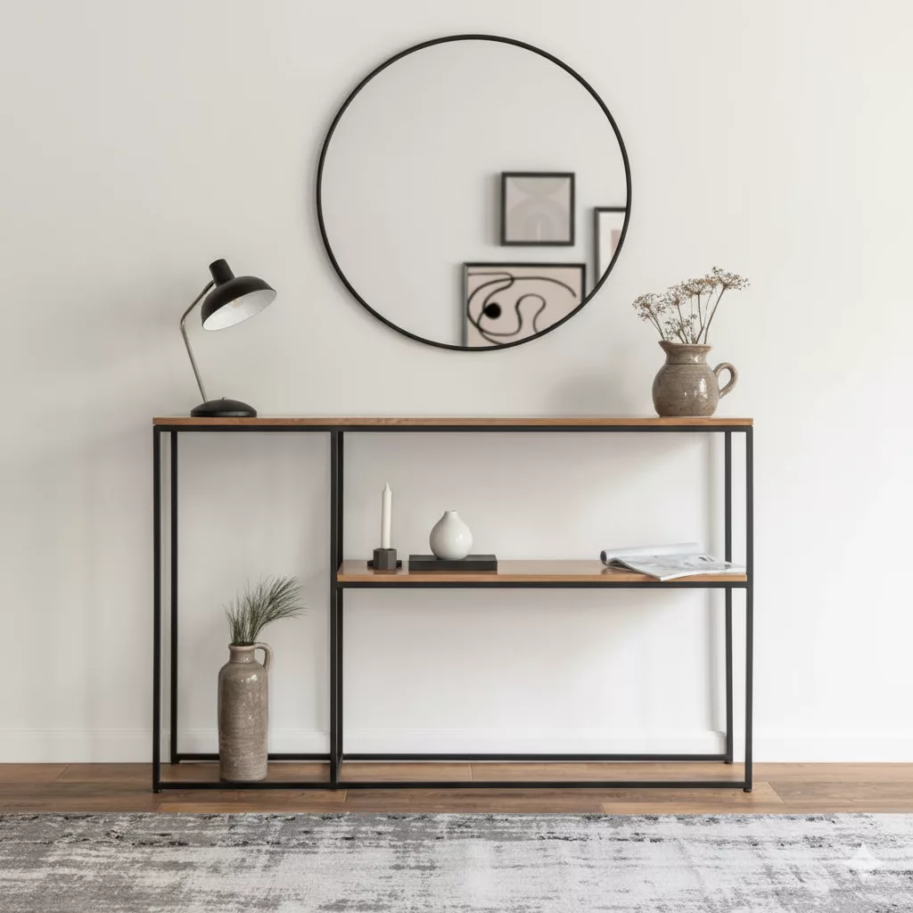 Console Industrielle & Scandinave "L'Élégante" – Image 2