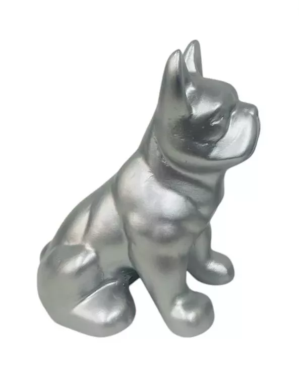 Buldog en argenté