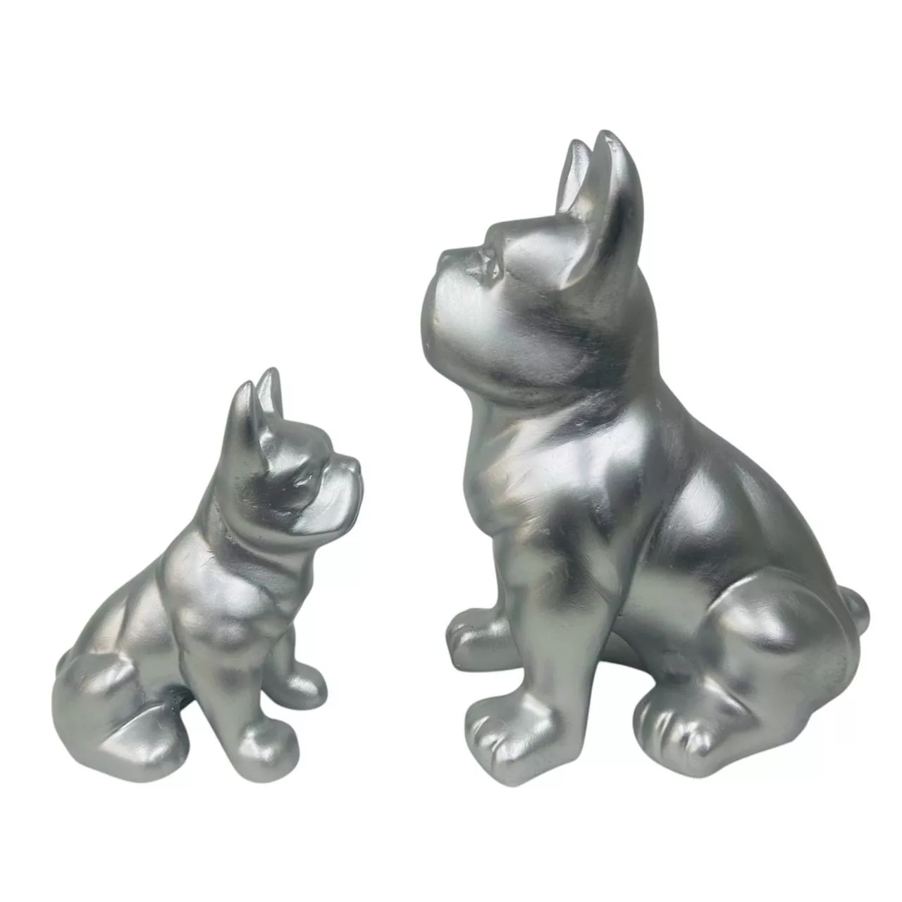 Duo Statuettes Bulldog décoratives – Image 4