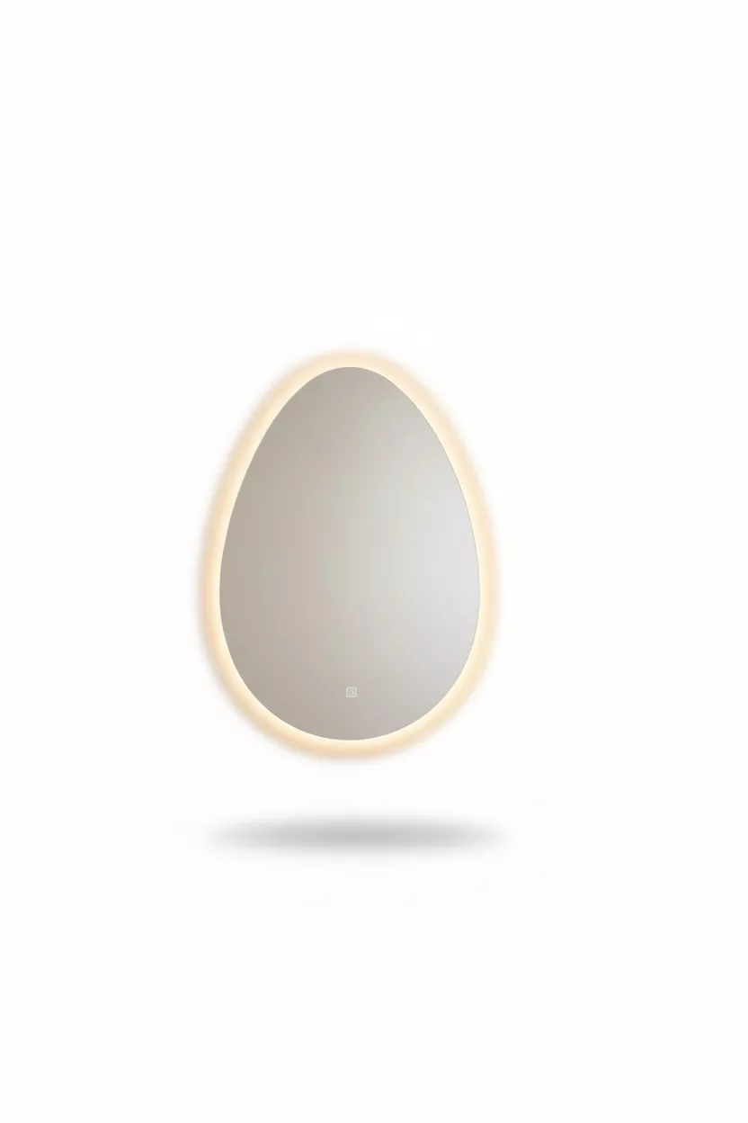 Miroir Ovale LED – Design & Éclairage Sophistiqué