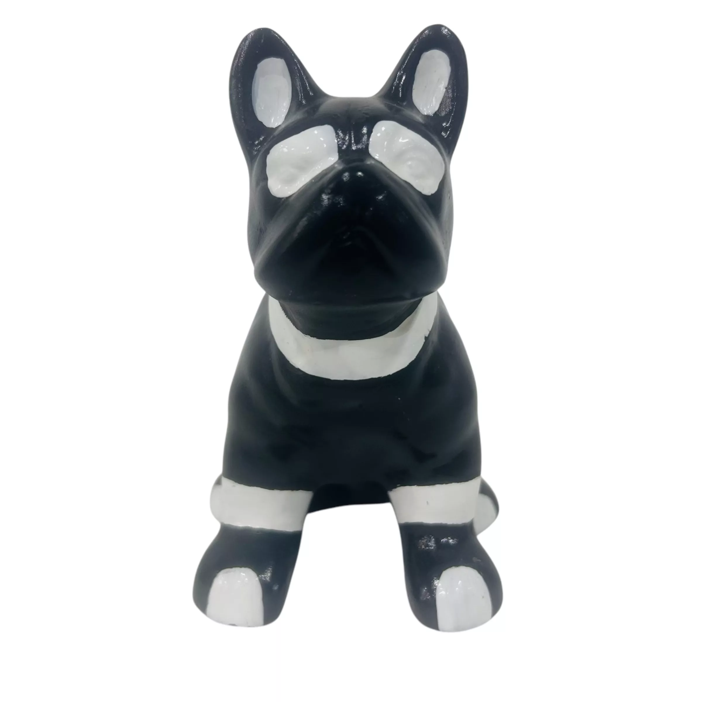 BOUBOU NOIR ET BLANC A LUNETTES