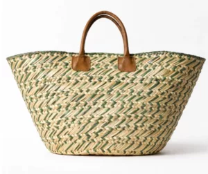 Couffin traditionnel en Fibres Naturelles Tressées Couffin traditionnel en Fibres Naturelles Tressées