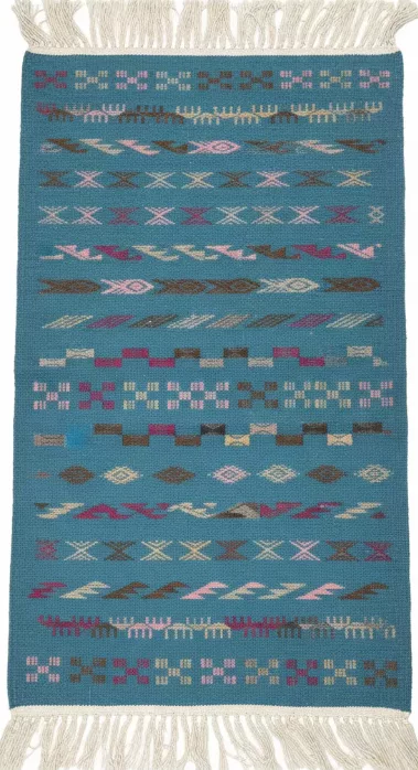 Tapis Tunisien en Laine Tissé Main
