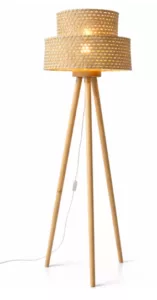 lampadaire trépied en bois lampadaire trépied en bois