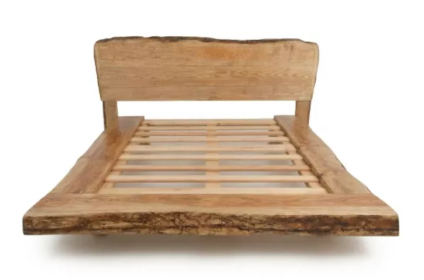 Lit Plateforme en Bois Massif