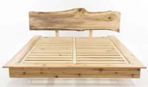 Lit Plateforme en bois de frêne Lit Plateforme en bois de frêne