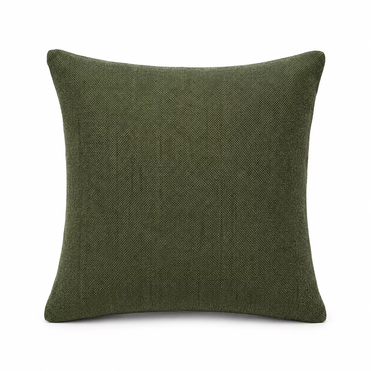 Coussin Décoratif Vert Olive – Style Minimaliste Chic