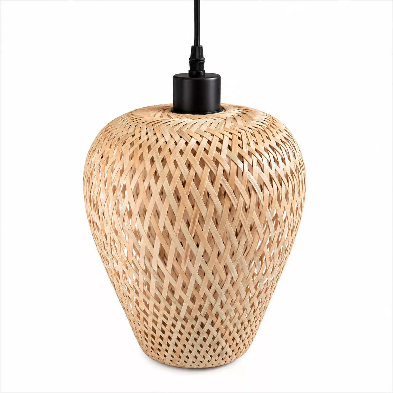 Suspension en rotin Tressé - Design Artisanal & Naturel