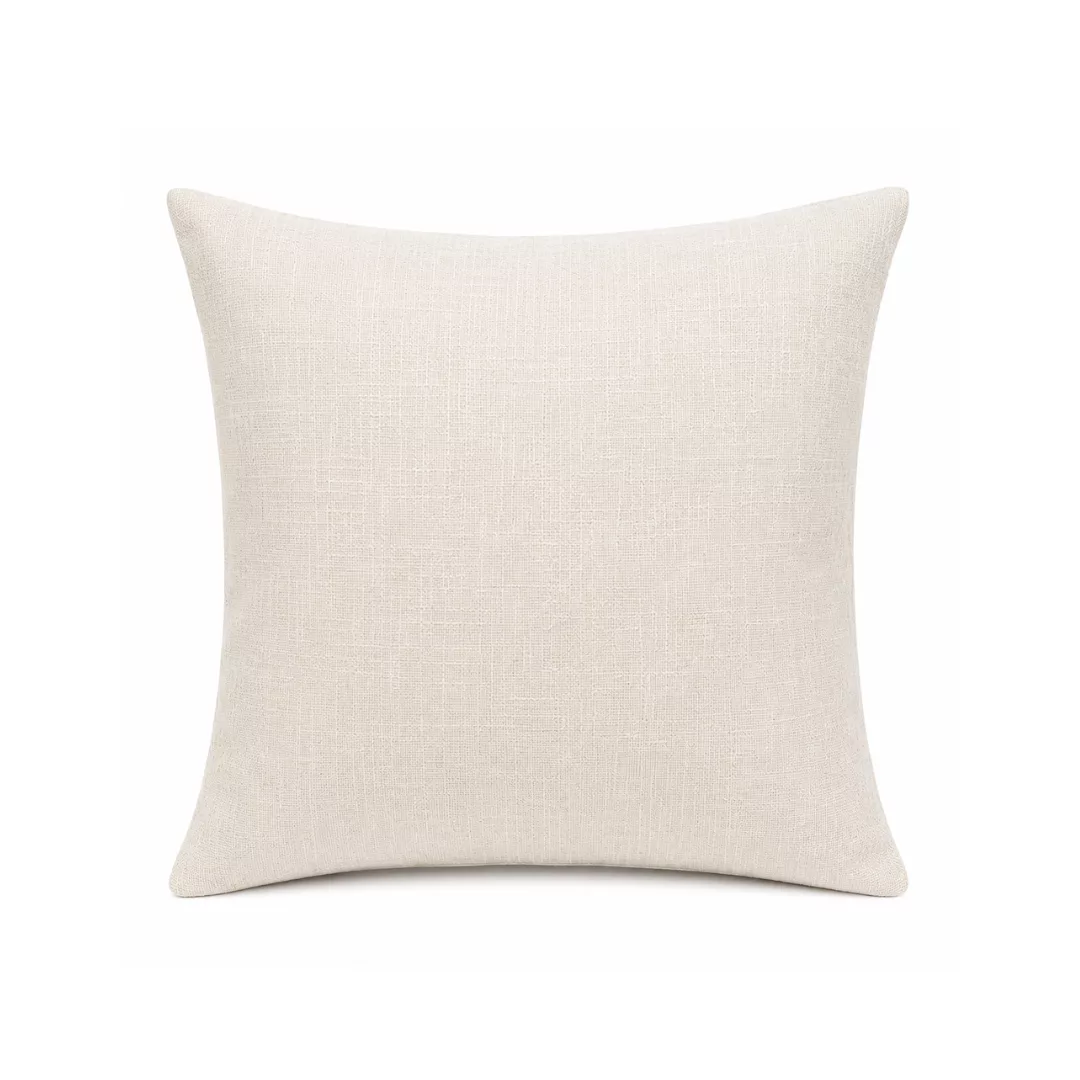 Coussin Décoratif Beige Écru