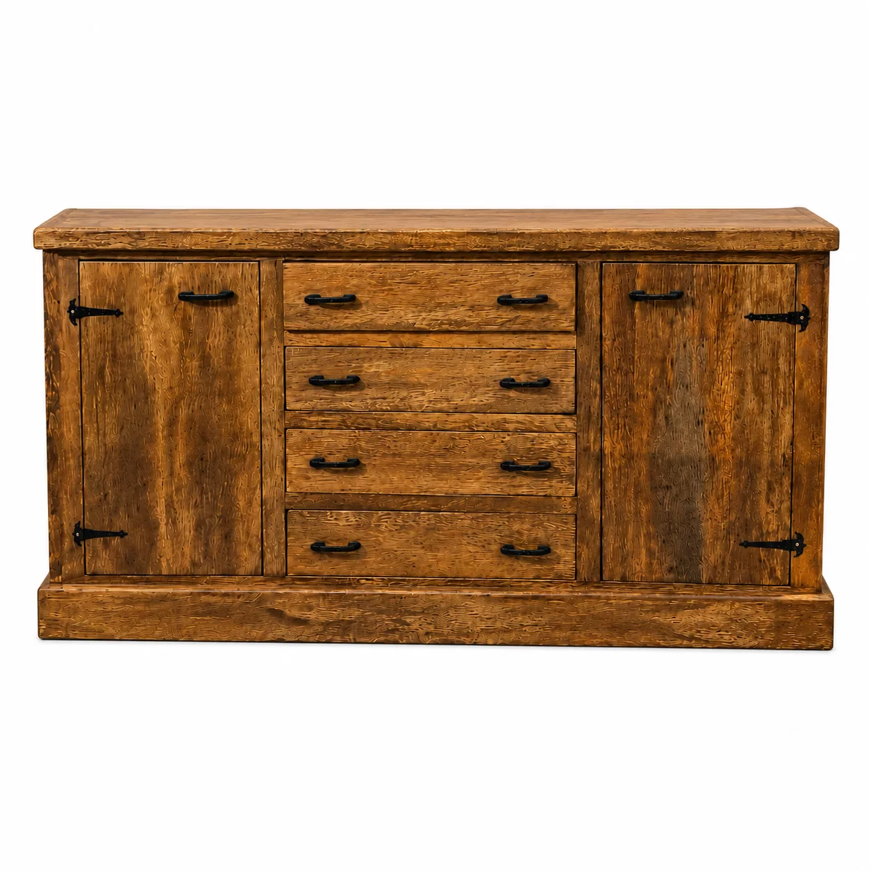 Console en Bois de Palmier – Style Authentique & Naturel
