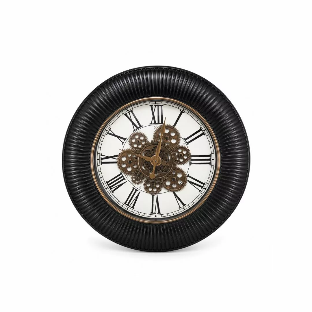 Horloge Murale Vintage Industrielle Ø 50 cm