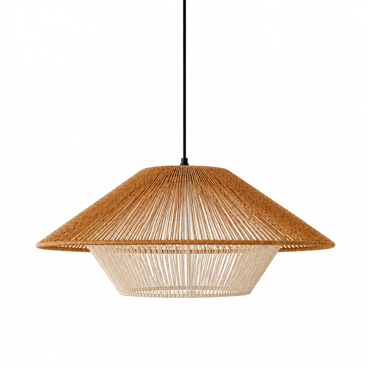 Suspension chapeau double niveau