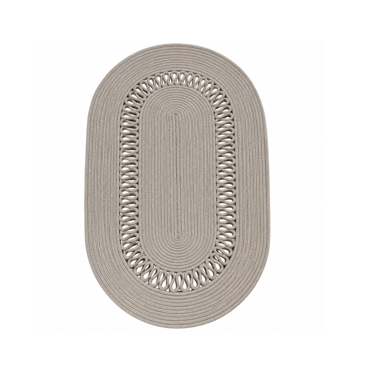 Tapis-ovale-taupe-en-corde-tressé